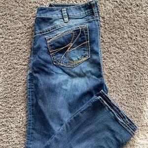 Women’s Silver Suki Jeans Size 16 Bootcut
